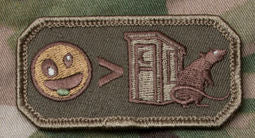 CLEARANCE - Crazier Than Morale Patch - Mil-Spec Monkey