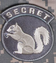 Secret Squirrel Morale Patch - Mil-Spec Monkey