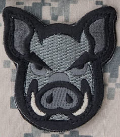 CLEARANCE - Pig Head Mil-Spec Monkey Morale Patch