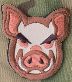 Pig Head Mil-Spec Monkey Morale Patch
