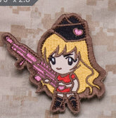 CLEARANCE - Gun Girl Morale Patch - Mil-Spec Monkey