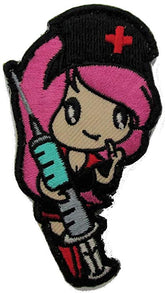 CLEARANCE - Nurse Girl Morale Patch - Hook Fastener