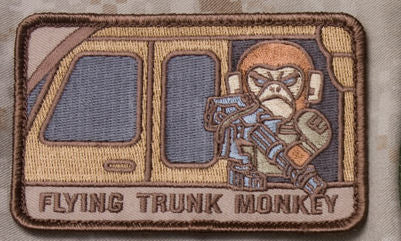 Staring Monkey Meme Morale Patch Army Military Tactical Monkey Stare Funny