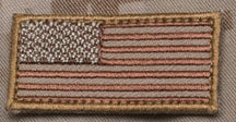 Mini U.S. Flag Patch Forward Facing - Mil-Spec Monkey