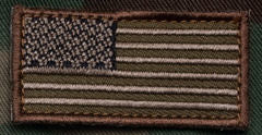 Mini U.S. Flag Patch Forward Facing - Mil-Spec Monkey