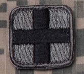 CLEARANCE - Medic Square Patch - with Hook Fastener