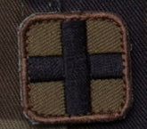 CLEARANCE - Medic Square Patch - with Hook Fastener