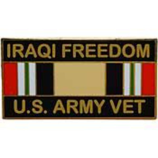 Iraqi Freedom Pin - U.S. Army Veteran