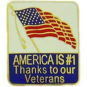 America is #1 Thanks to our Veterans - CLEARANCE!