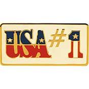 U.S.A. #1 Pin - CLEARANCE!