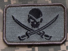 CLEARANCE - Pirate Skull Flag Morale Patch - Mil-Spec Monkey