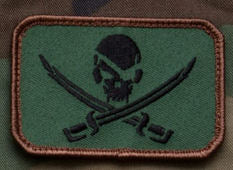 Pirate Skull Flag Morale Patch - Mil-Spec Monkey