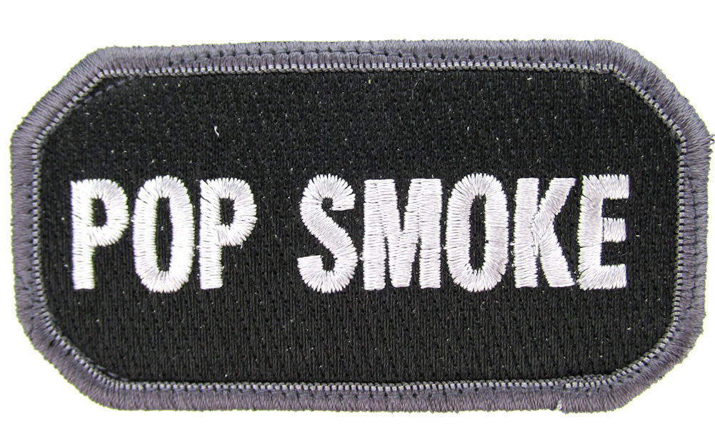 POP SMOKE Morale Patch - Various Colors - Closeout Buy Now and Save !