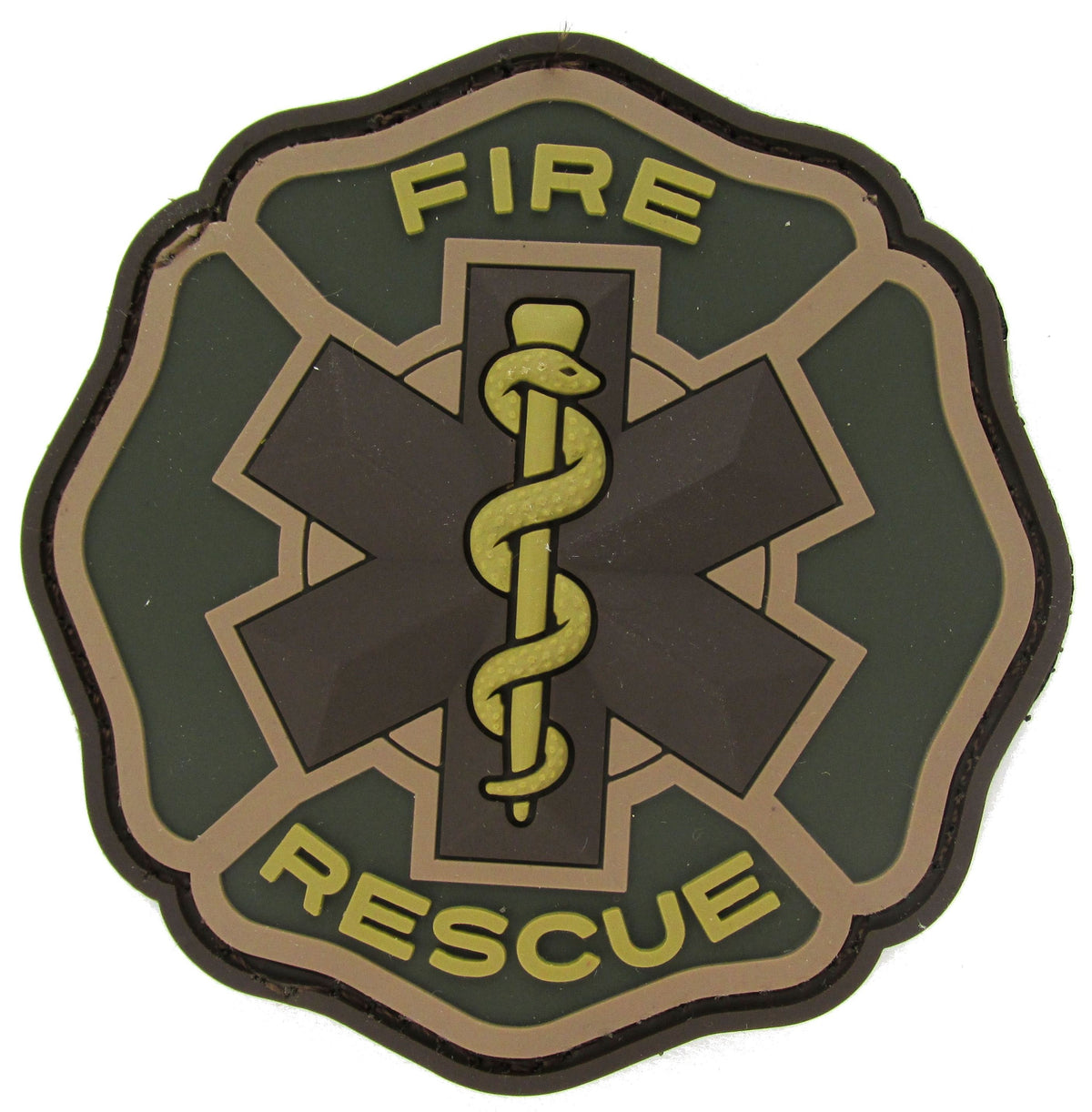 Fire Rescue Morale Patch PVC - Mil-Spec Monkey