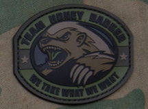 Honey Badger Morale Patch PVC - Mil-Spec Monkey
