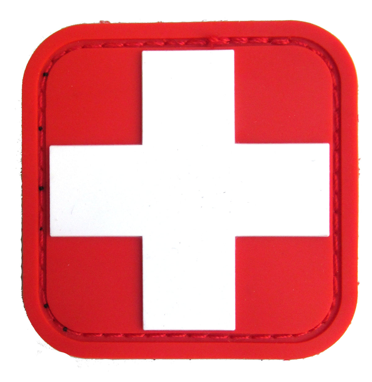 Medic Square Patch - PVC with Hook Fastener