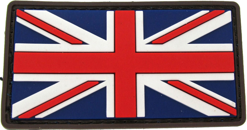 CLEARANCE - British Flag Morale Patch PVC - Mil-Spec Monkey