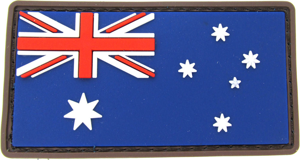 Australian Flag Morale Patch PVC - Mil-Spec Monkey