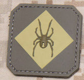 CLEARANCE - RedBackOne Black Widow Morale Patch PVC - Mil-Spec Monkey