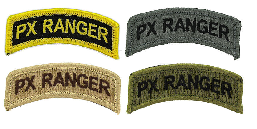PX RANGER Tab Morale Patch - Various Colors