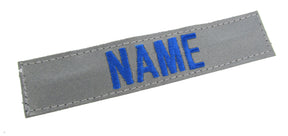 3M Reflective Name Tape with Hook Fastener - Fabric Material