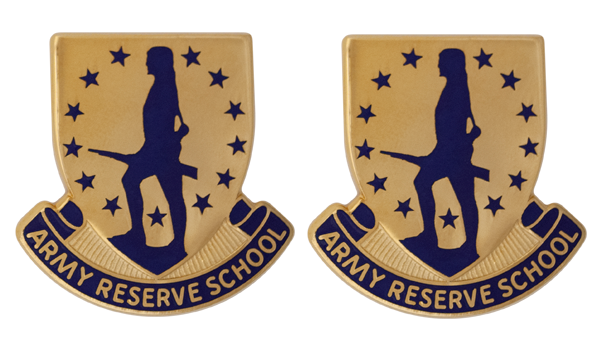 Reserve School Unit Crest - Pair - ARMY RESERVE SCHOOL