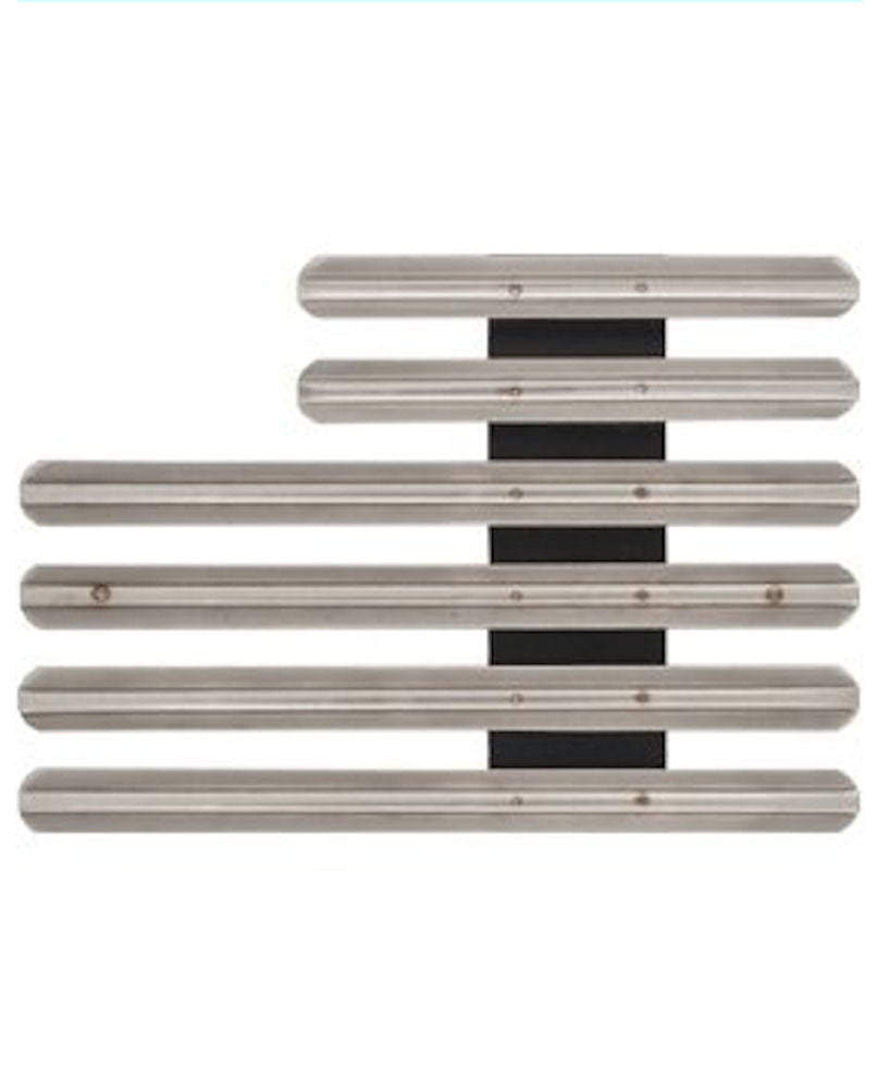 Ribbon Bar Holder with 1/8 Inch Gap - Staggered Right - 16 Ribbons