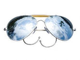 Air Force Style Mirror Sunglasses - Aviator Sunglasses