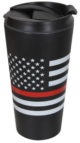 Thin Red Line Travel Mug