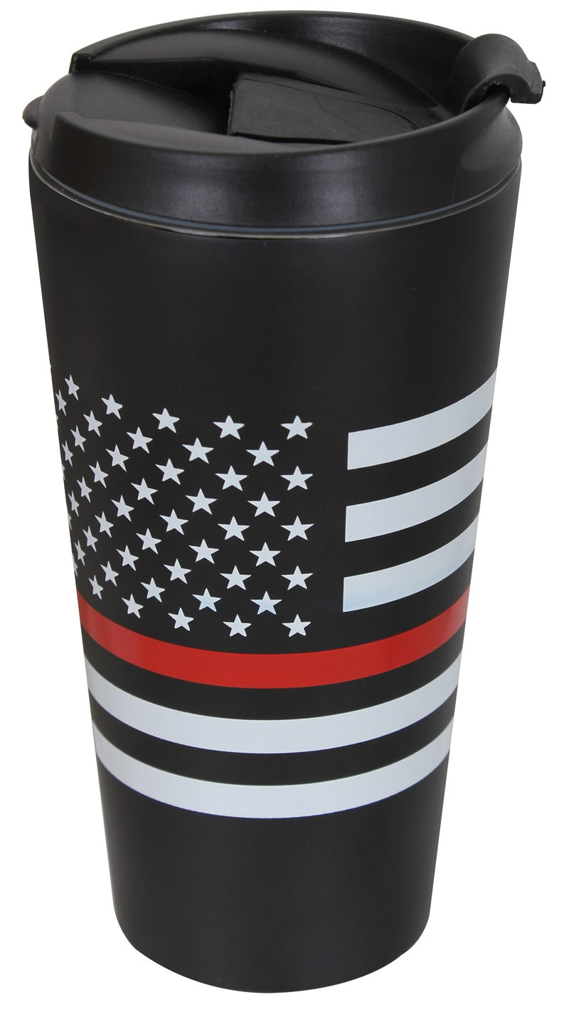 Marine Corps Plastic 16oz Travel Mug - Stars & Stripes, The Flag Store