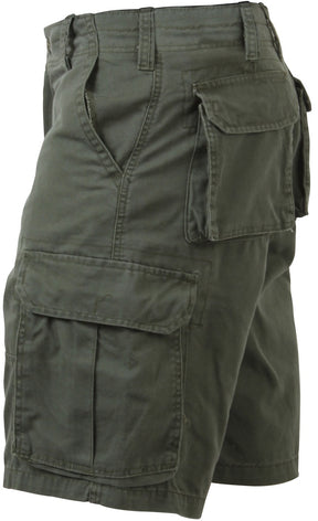 Rothco Vintage Solid Paratrooper Cargo Short - Olive Drab
