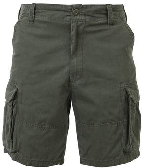 Rothco Vintage Solid Paratrooper Cargo Short - Olive Drab