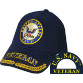 U.S. Navy Veteran Ball Cap with Wreath