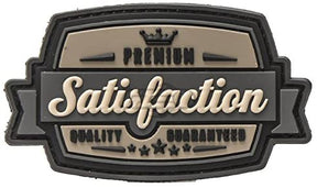 Satisfaction Morale Patch PVC - Mil-Spec Monkey