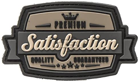 Satisfaction Morale Patch PVC - Mil-Spec Monkey