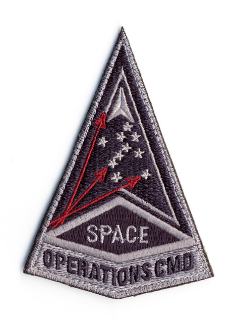 Space Operations Command Patch - Full Color with Hook Fastener