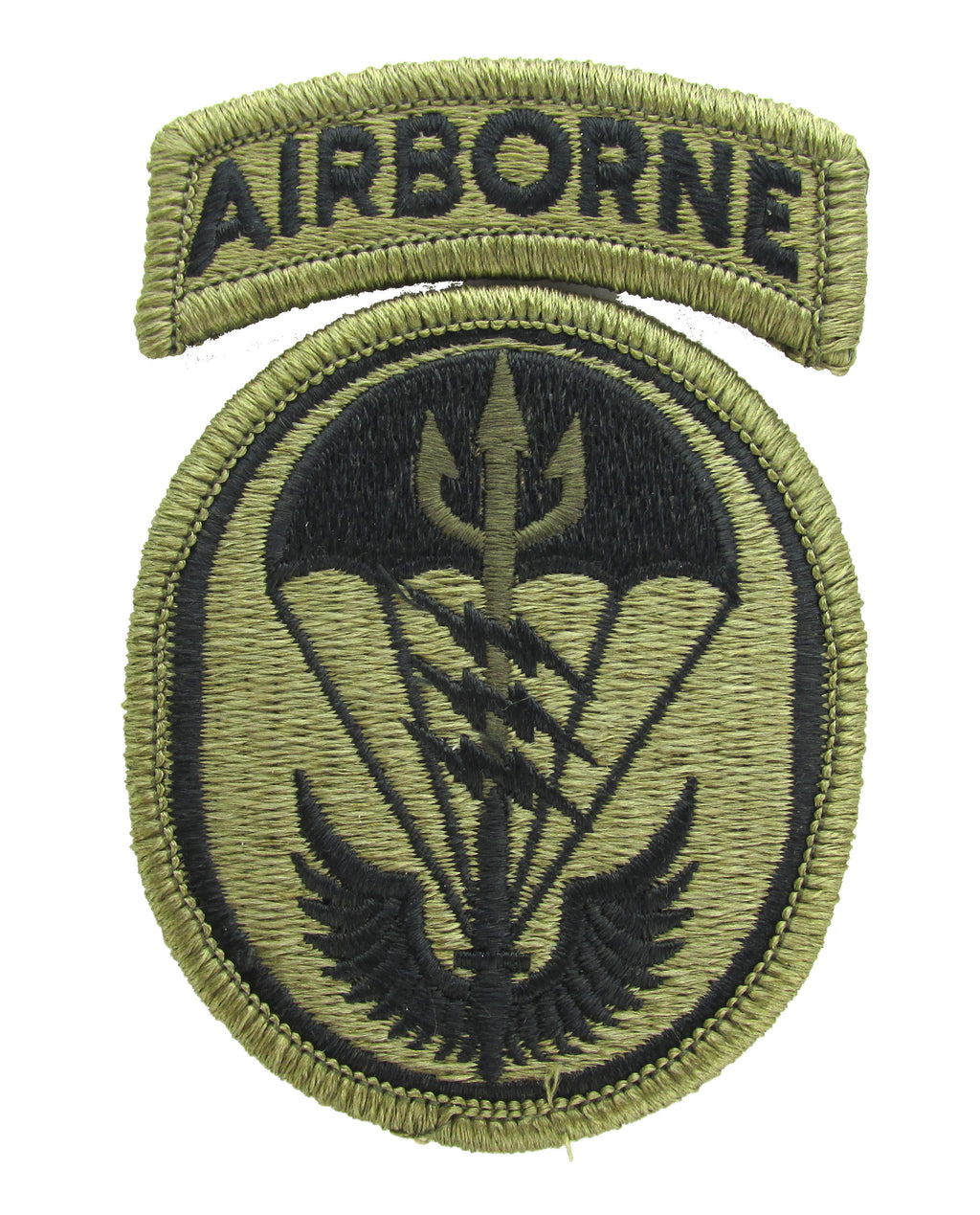 Multicam 82nd Airborne Morale Patch | Hook & Loop Back | Tactical Military Badge | USA Made