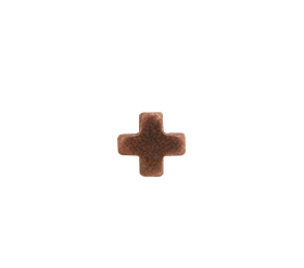 Bronze St. Andrews Cross Ribbon Device