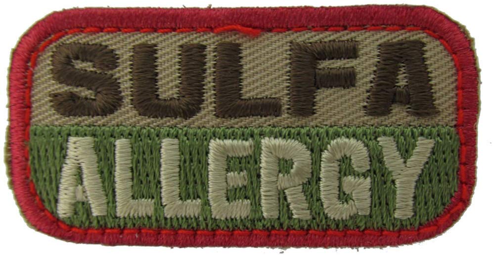 SULFA ALLERGY Patch - MULTICAM OCP