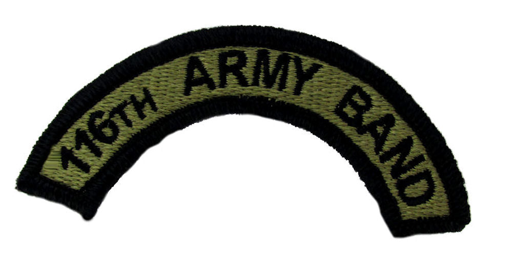116th Army Band OCP Patch Tab