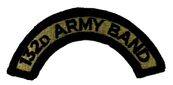 132nd Army Band OCP Patch Tab - Scorpion W2