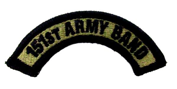 151st Army Band OCP Patch Tab - Scorpion W2