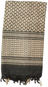 Large Shemagh Tactical Desert Scarf - 42 inches by 42 inches