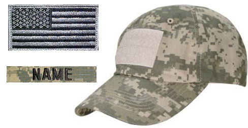1x3.75 Nametape Custom Name Fits Operator Hats Military Patch