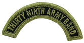 39th Thirty Ninth Army Band Tab OCP Patch - Scorpion W2