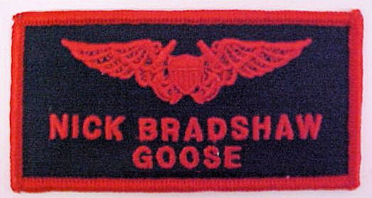 Embroidered Top Gun Flight Badge