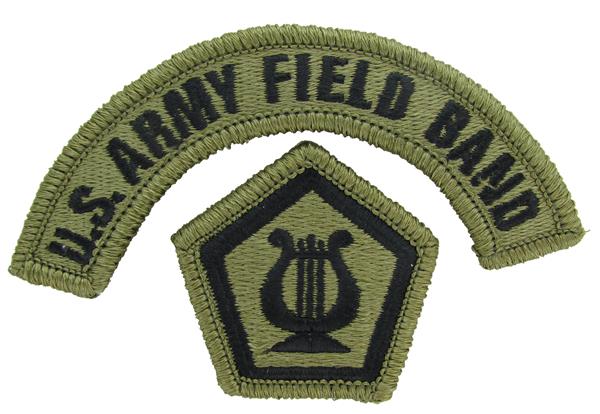 U.S. Army Field Band OCP Patch with Tab - Scorpion W2