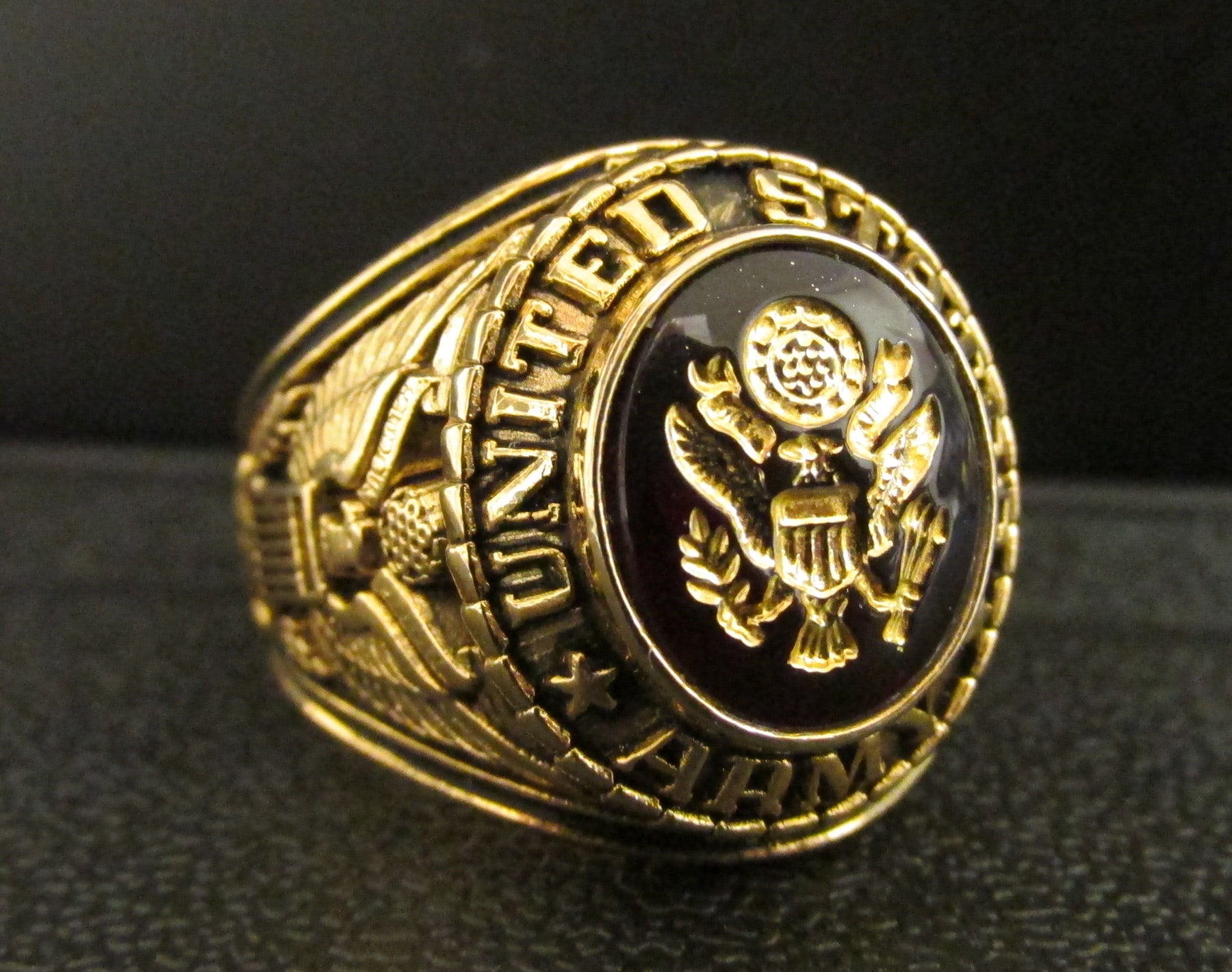 U.S. Army Ring - Electorplated 18k Gold Ring