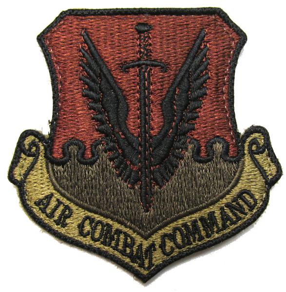 U.S. Air Force Air Combat Command OCP Patch - Spice Brown