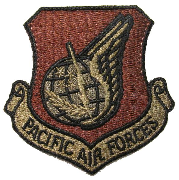 Air Force Pacific Air Forces OCP Patch - Spice Brown
